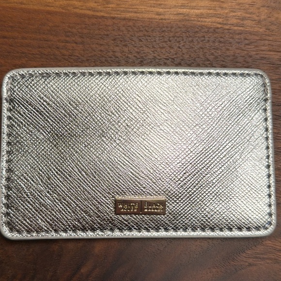 White House Black Market suede clutch - Picture 2 of 5